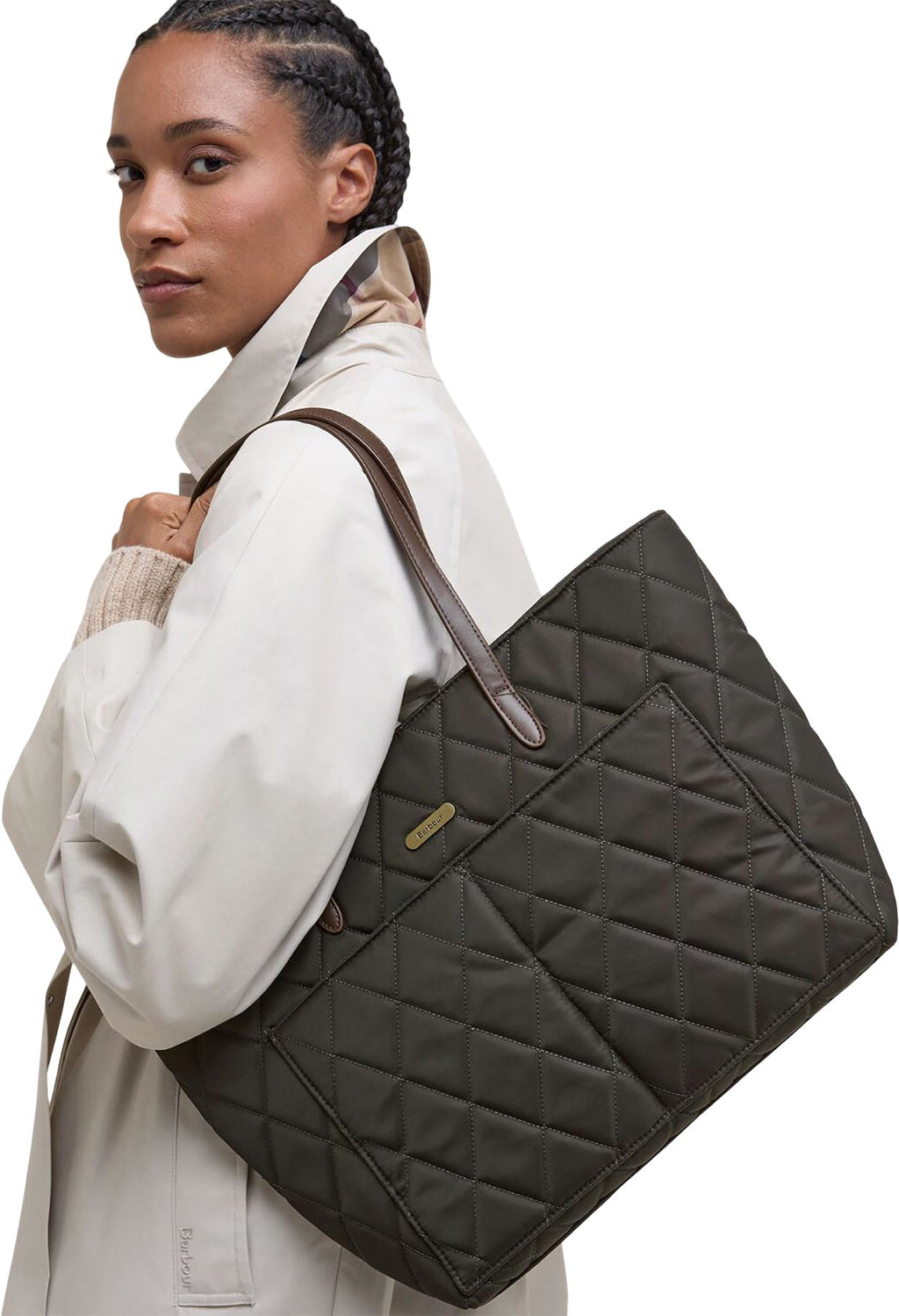 Quilted Tote Bag - Women's
