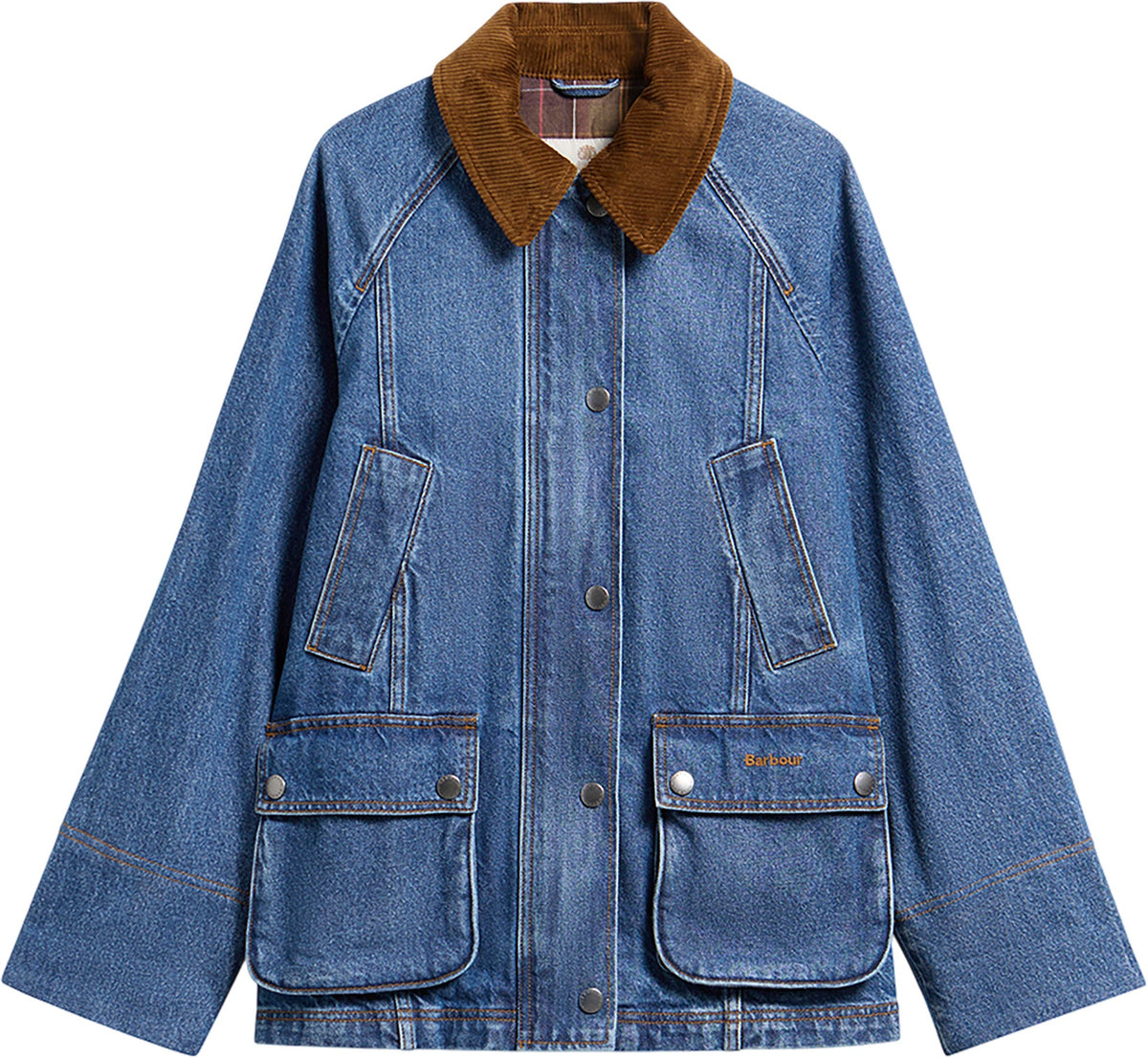 Modern Beadnell Denim Casual Jacket - Women's