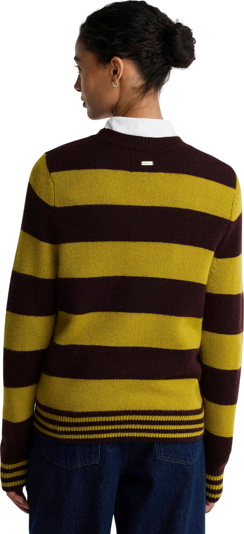 Woodhouse Striped Cashmere Blend Knitted Jumper - Women's