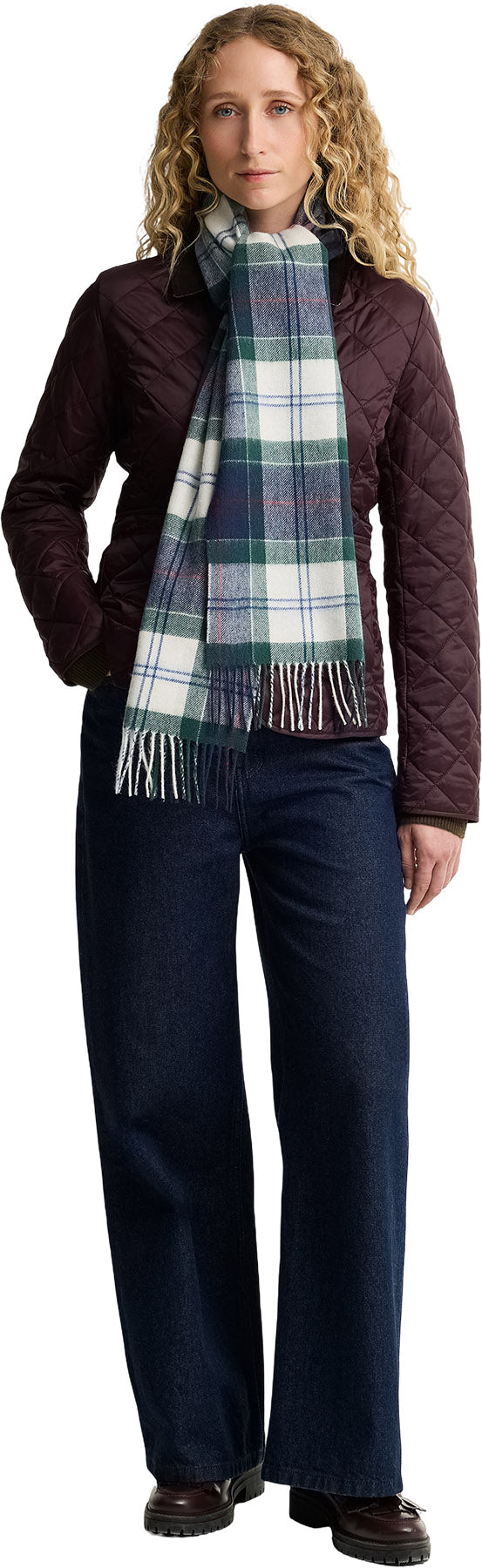 Tartan Scarf - Women's