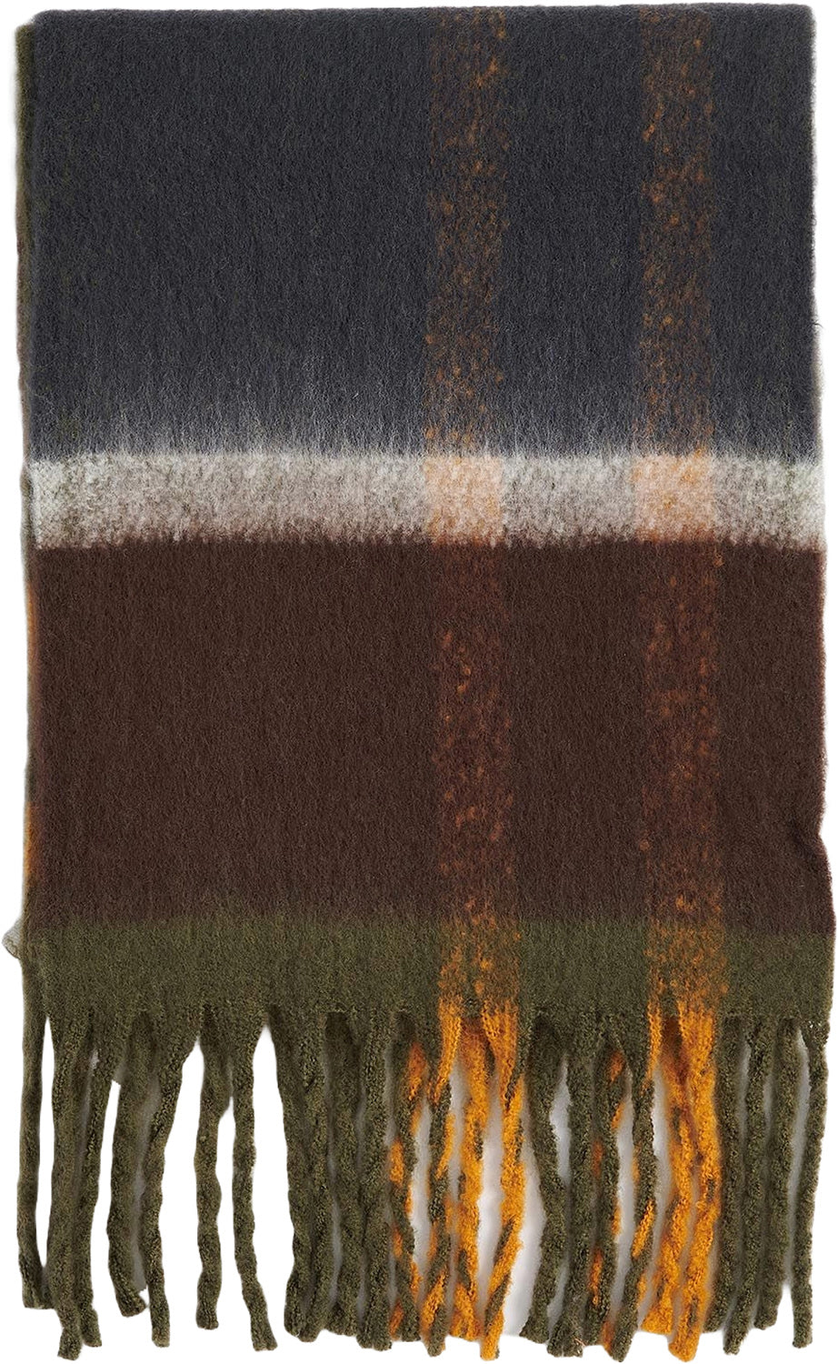 Isla Tartan Boucle Scarf