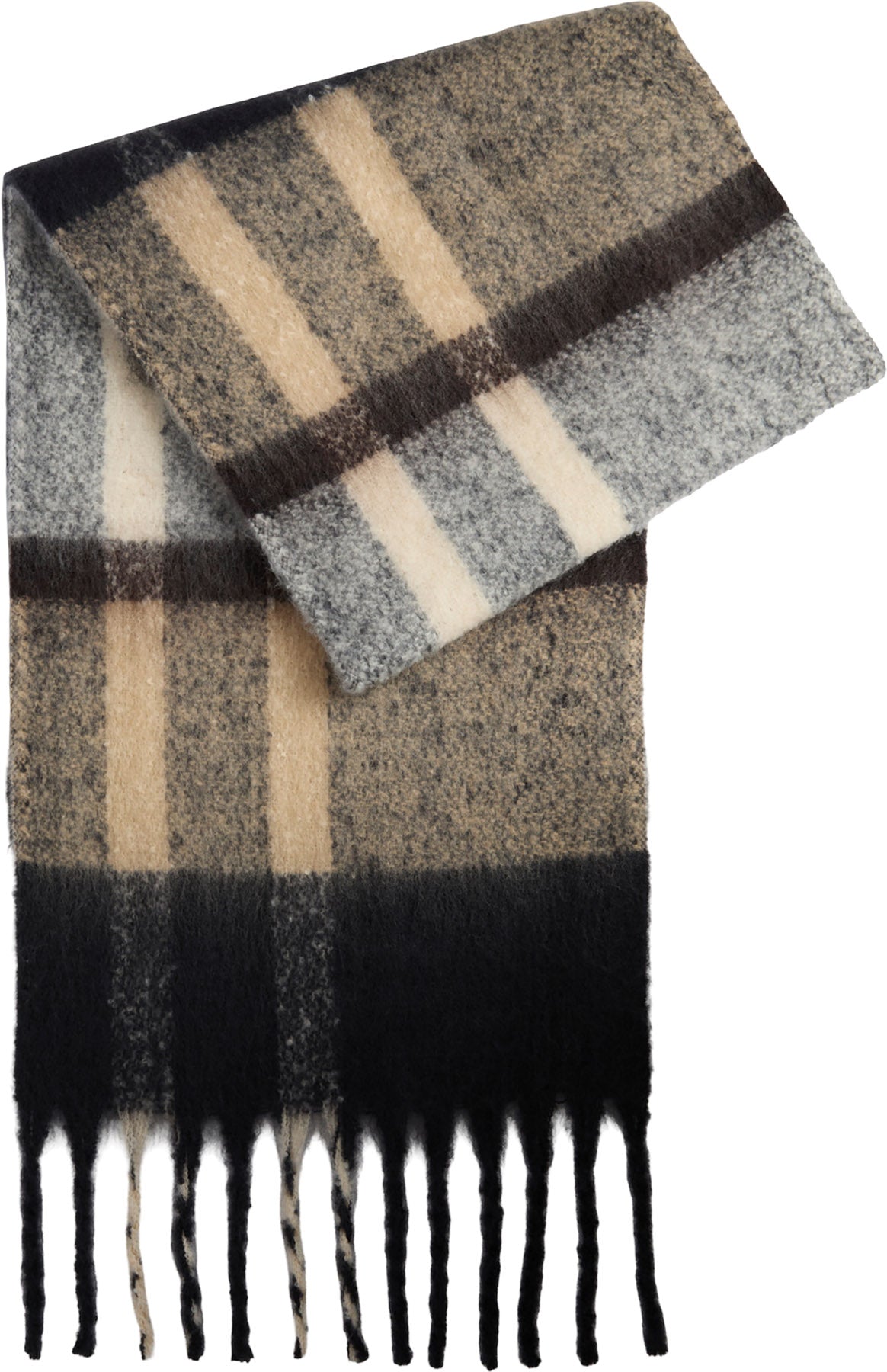 Isla Tartan Boucle Scarf