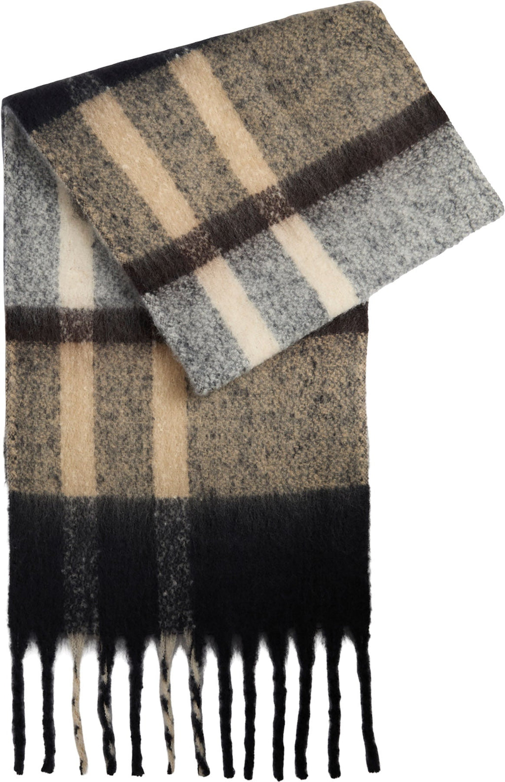 Isla Tartan Boucle Scarf