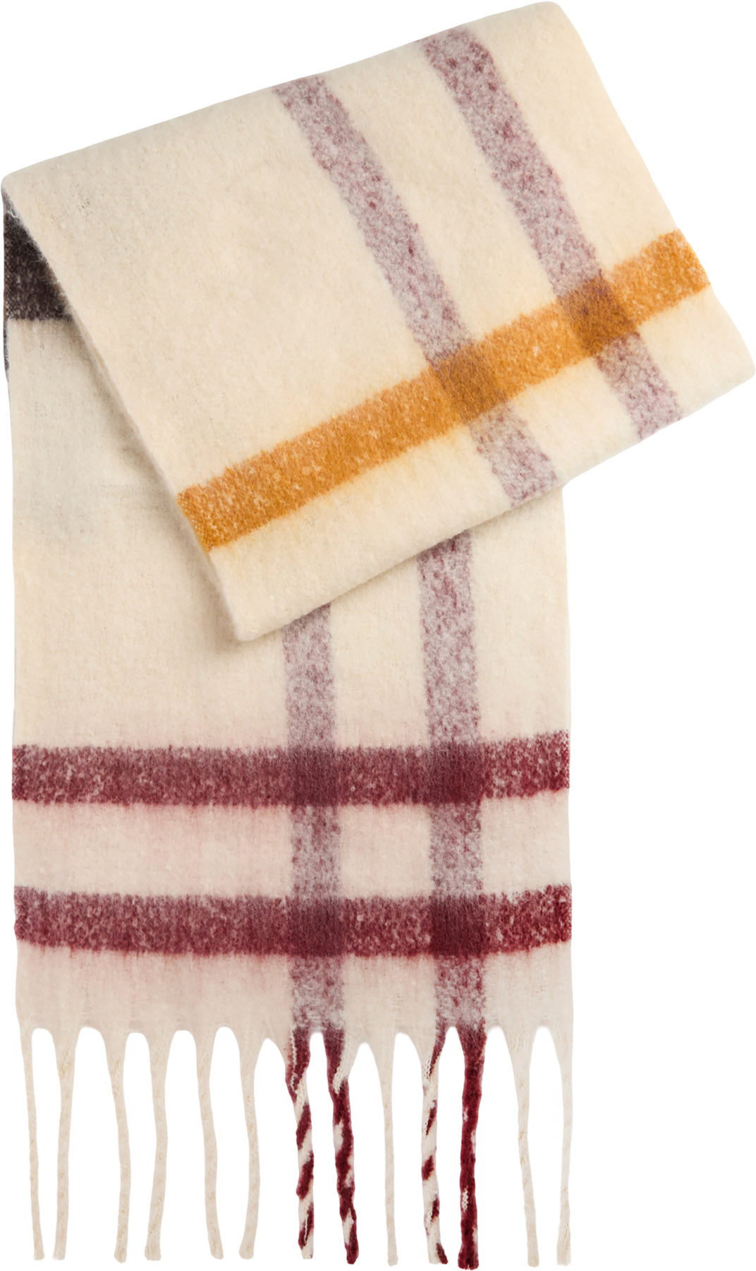 Isla Tartan Boucle Scarf