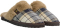 Claudia Tartan Mule Slippers - Women's