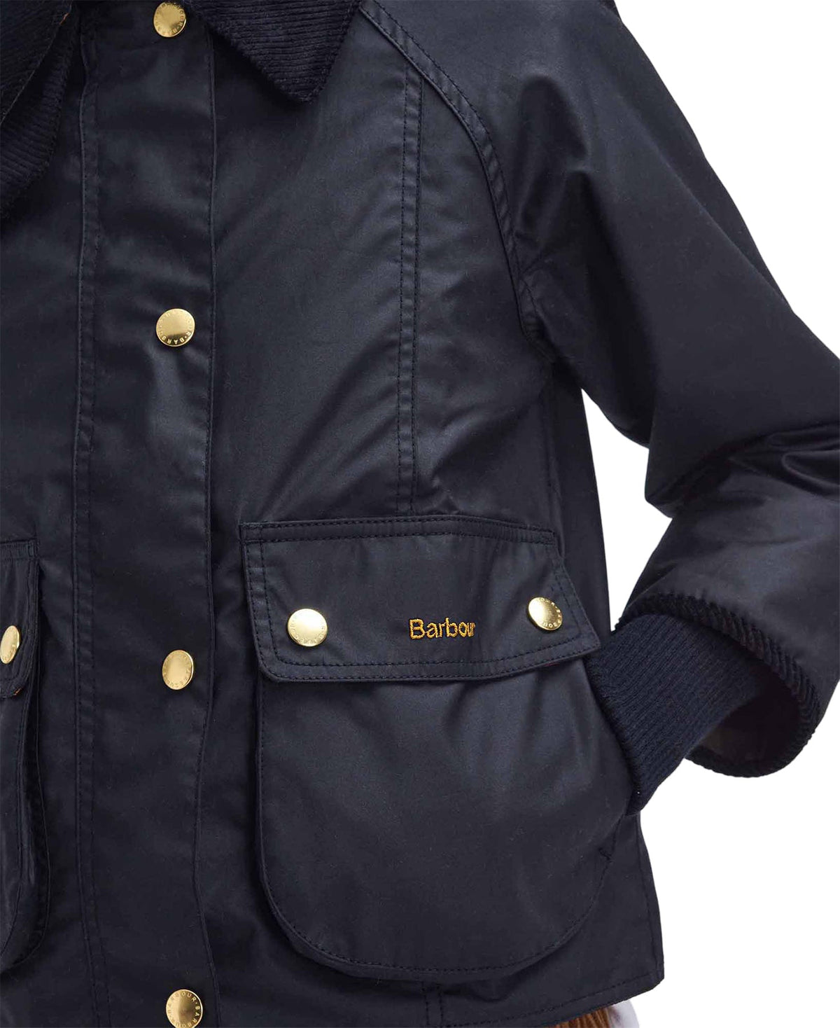 Beadnell Cropped Wax Jacket - Women's