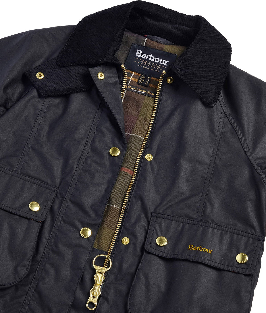 Beadnell Cropped Wax Jacket - Women's