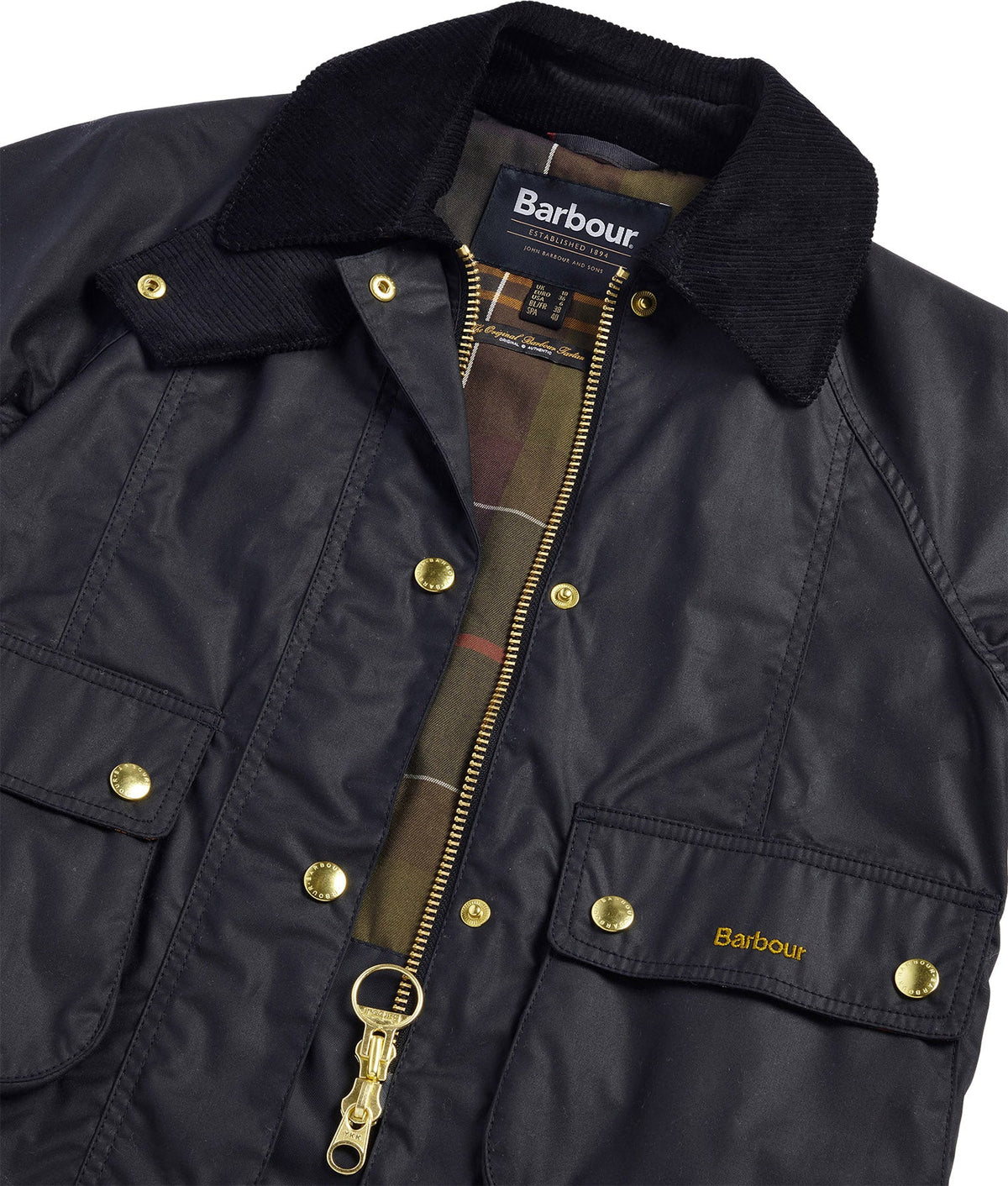 Beadnell Cropped Wax Jacket - Women's