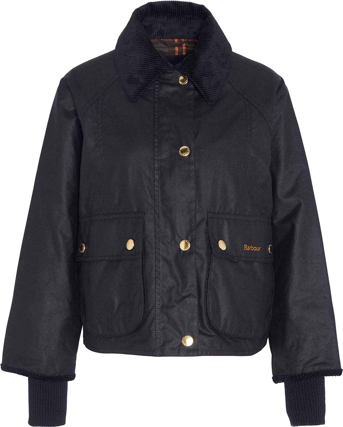 Beadnell Cropped Wax Jacket - Women's