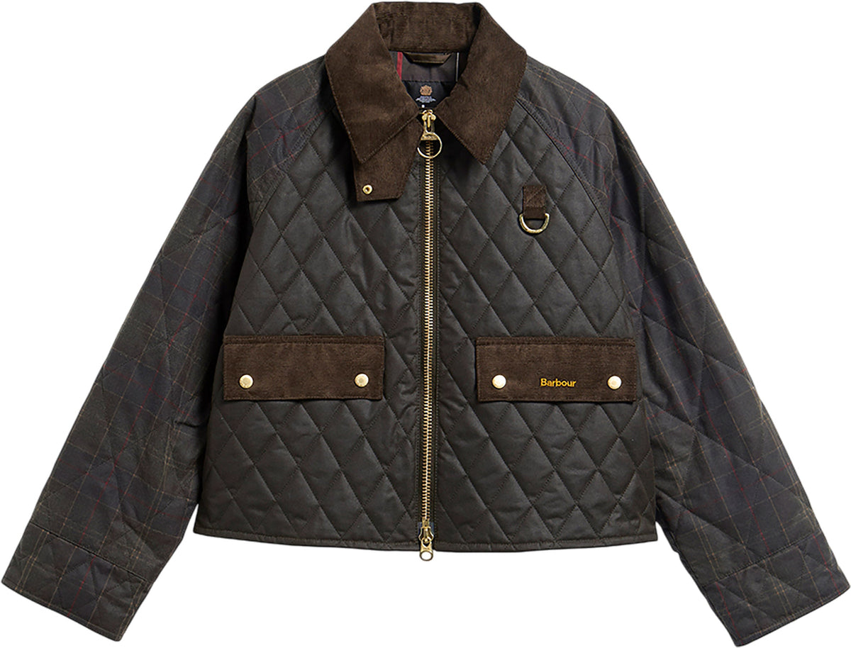 Tartan Reimagined Icons Spey Tartan Quilted Waxed Jacket - Women's