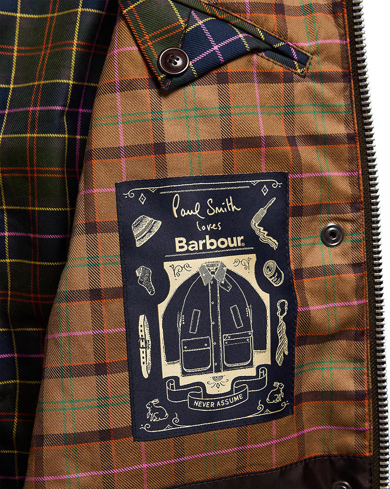 Barbour x Paul Smith Spey Printed Waxed Jacket - Women's