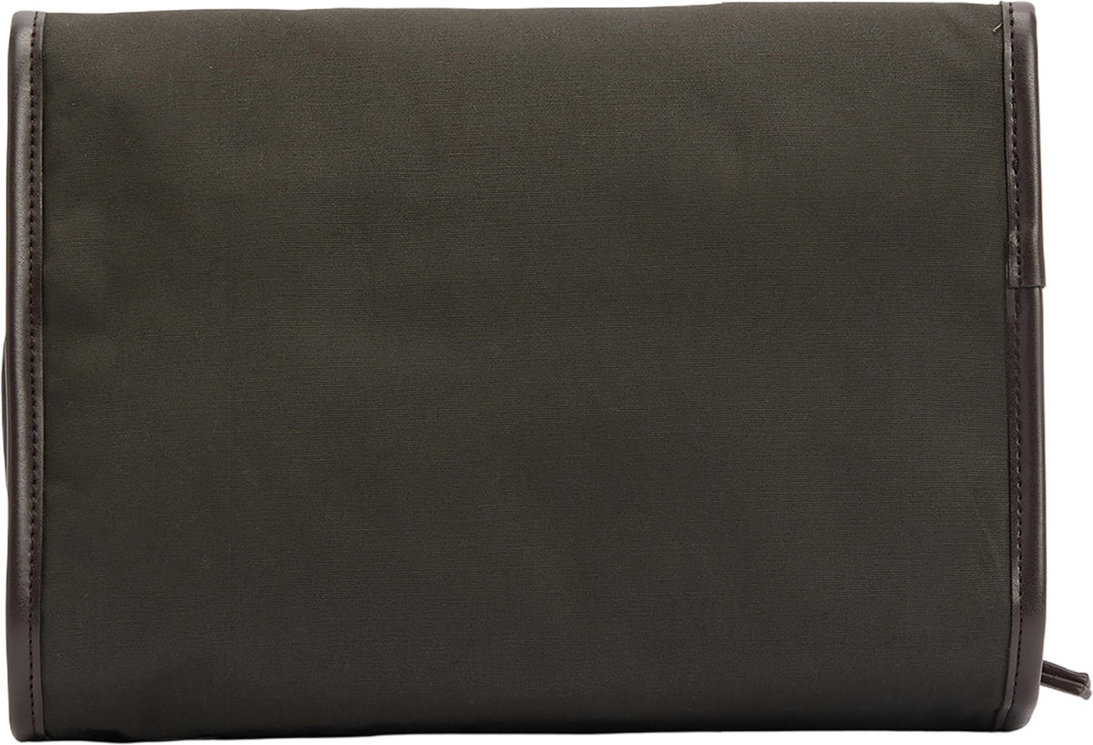 Waxed Hanging Washbag - Men's