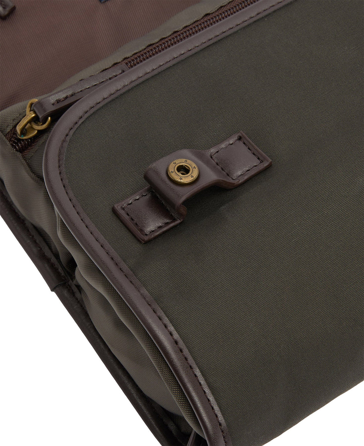Waxed Hanging Washbag - Men's