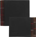 Leather Tartan Wallet and Cardholder Gift Set - Men's