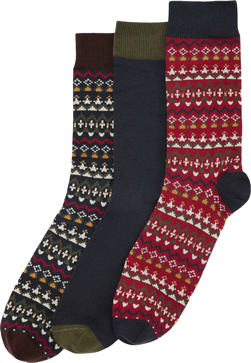 Marlow Fair Isle Sock Gift Set - Men's