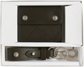 Brunton Leather Wallet & Key Fob Gift Set - Men's