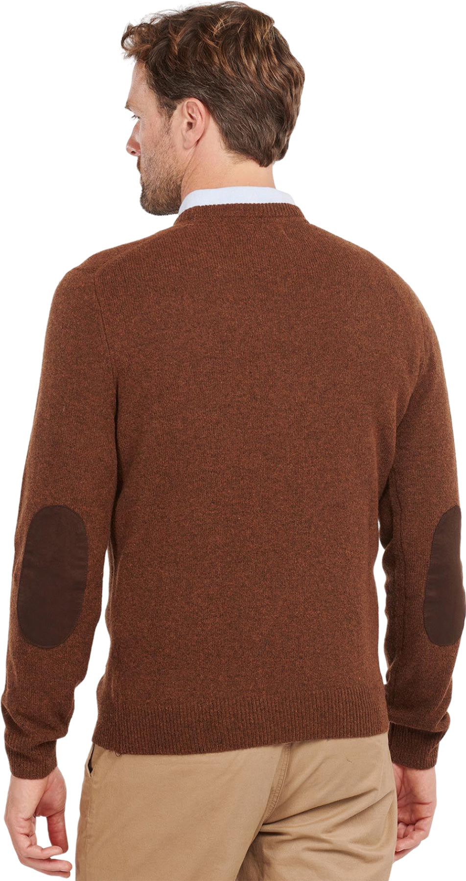 Patch Crew Neck Sweater - Men's