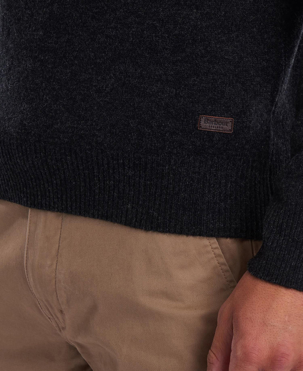 Patch Crew Neck Sweater - Men's