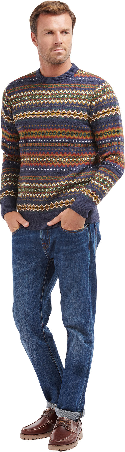 Case Fairisle Crew - Men's