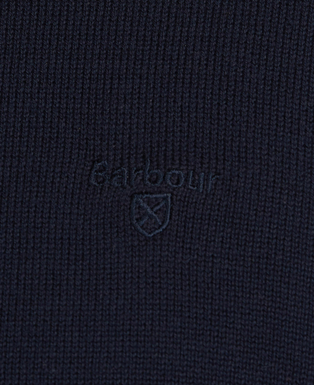 Cotton Half Zip Sweater - Men's