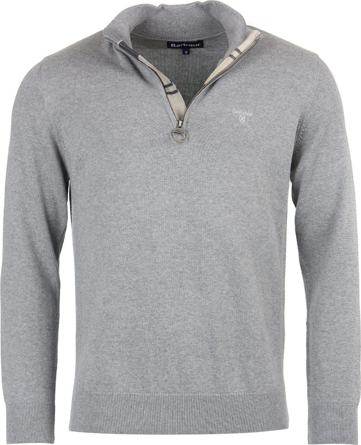 Cotton Half Zip Sweater - Men's