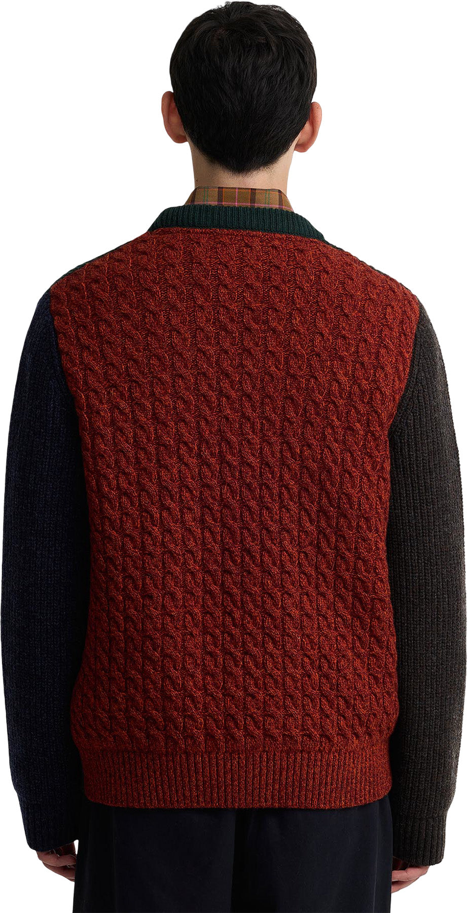 Barbour x Paul Smith Cable Tyne Sweater - Men's