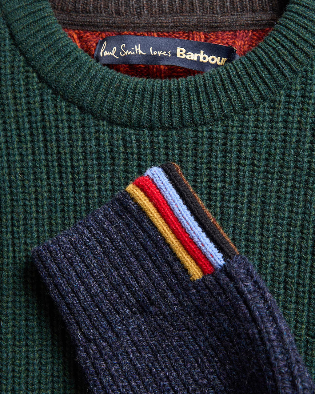 Barbour x Paul Smith Cable Tyne Sweater - Men's