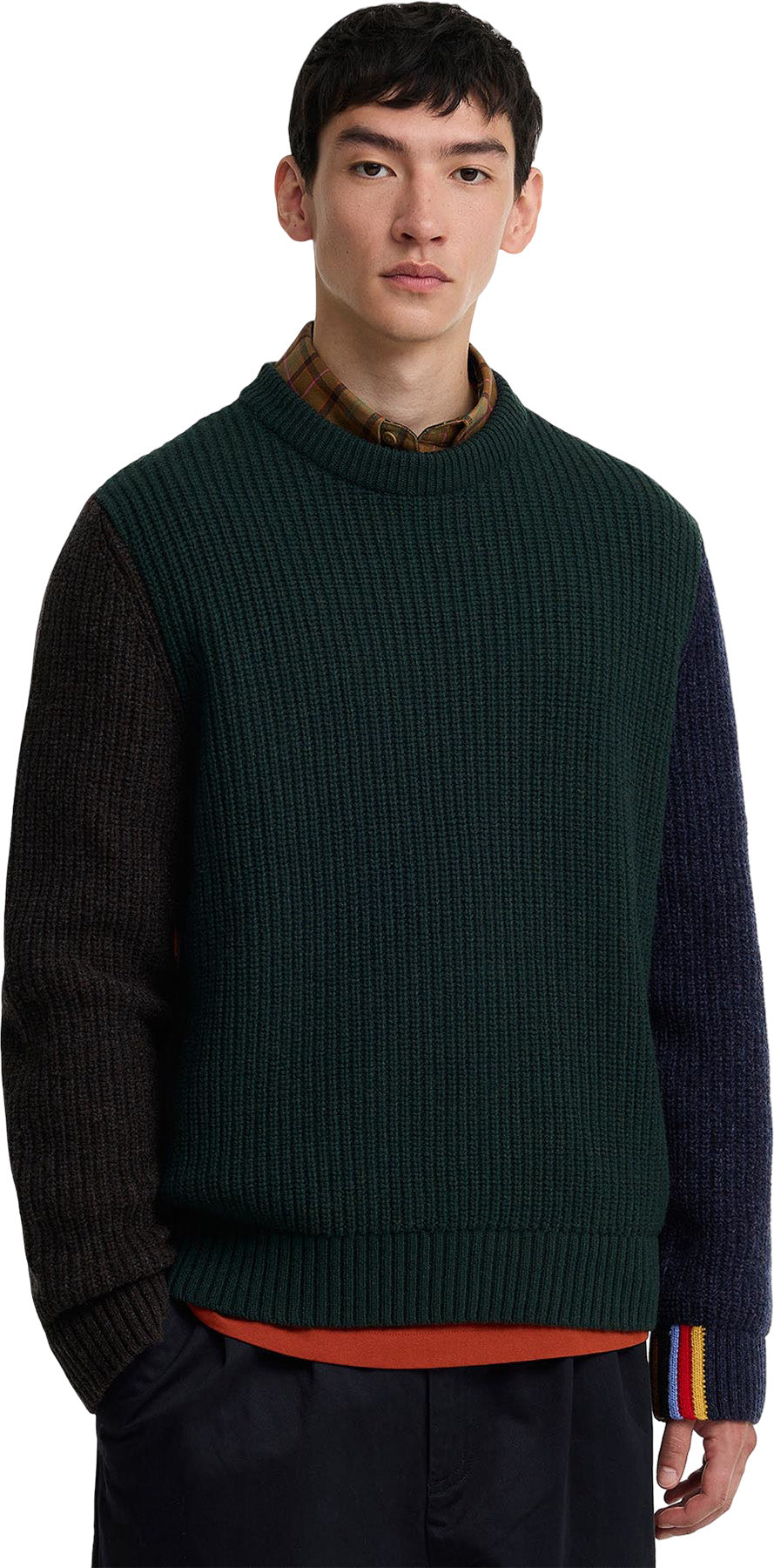 Barbour x Paul Smith Cable Tyne Sweater - Men's