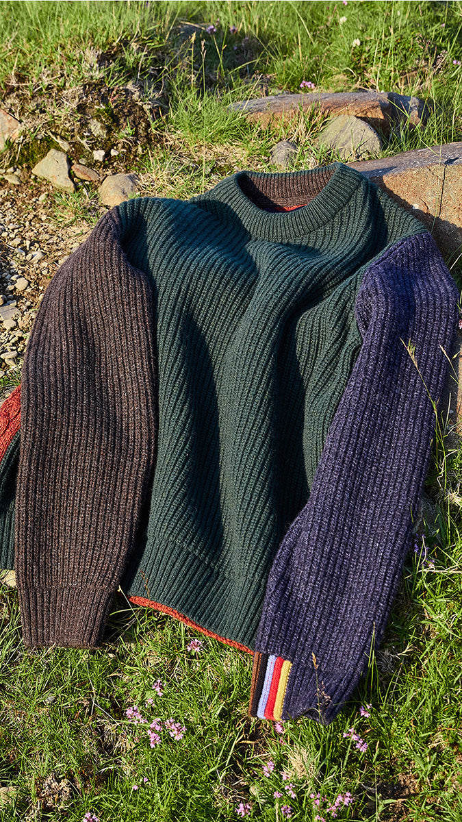 Barbour x Paul Smith Cable Tyne Sweater - Men's