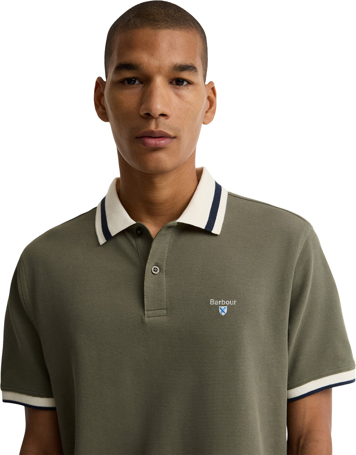 Anthorn Textured Tailored Polo - Men's
