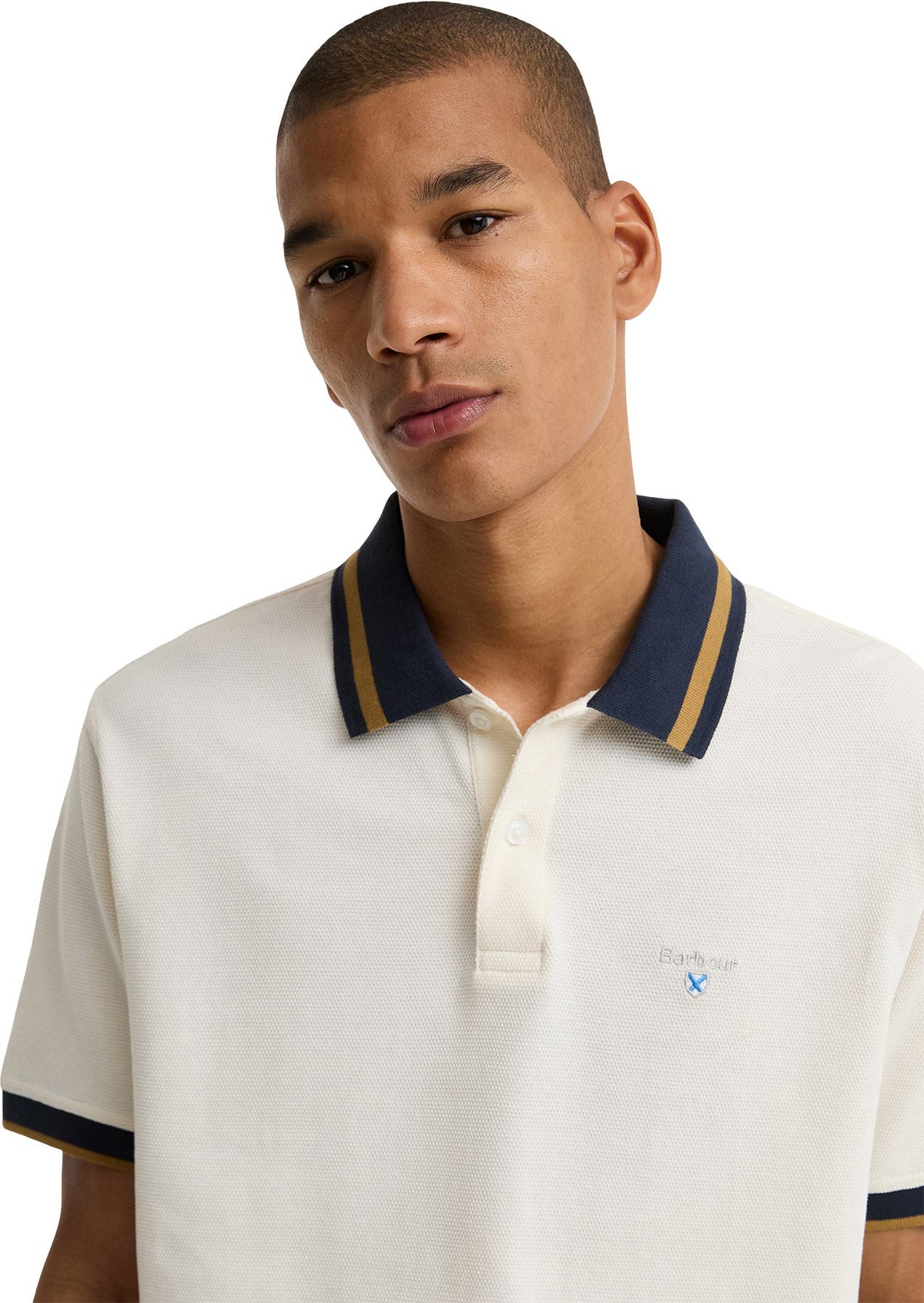 Anthorn Textured Tailored Polo - Men's