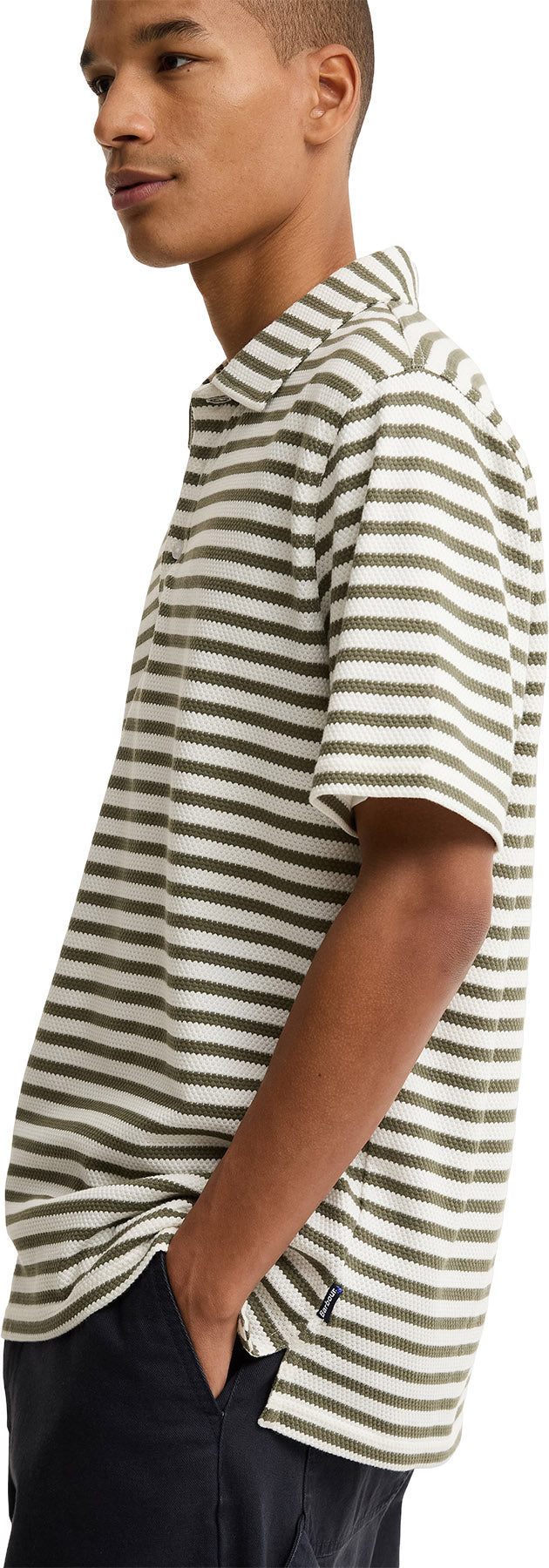 Farlam Striped Tailored Polo - Men's