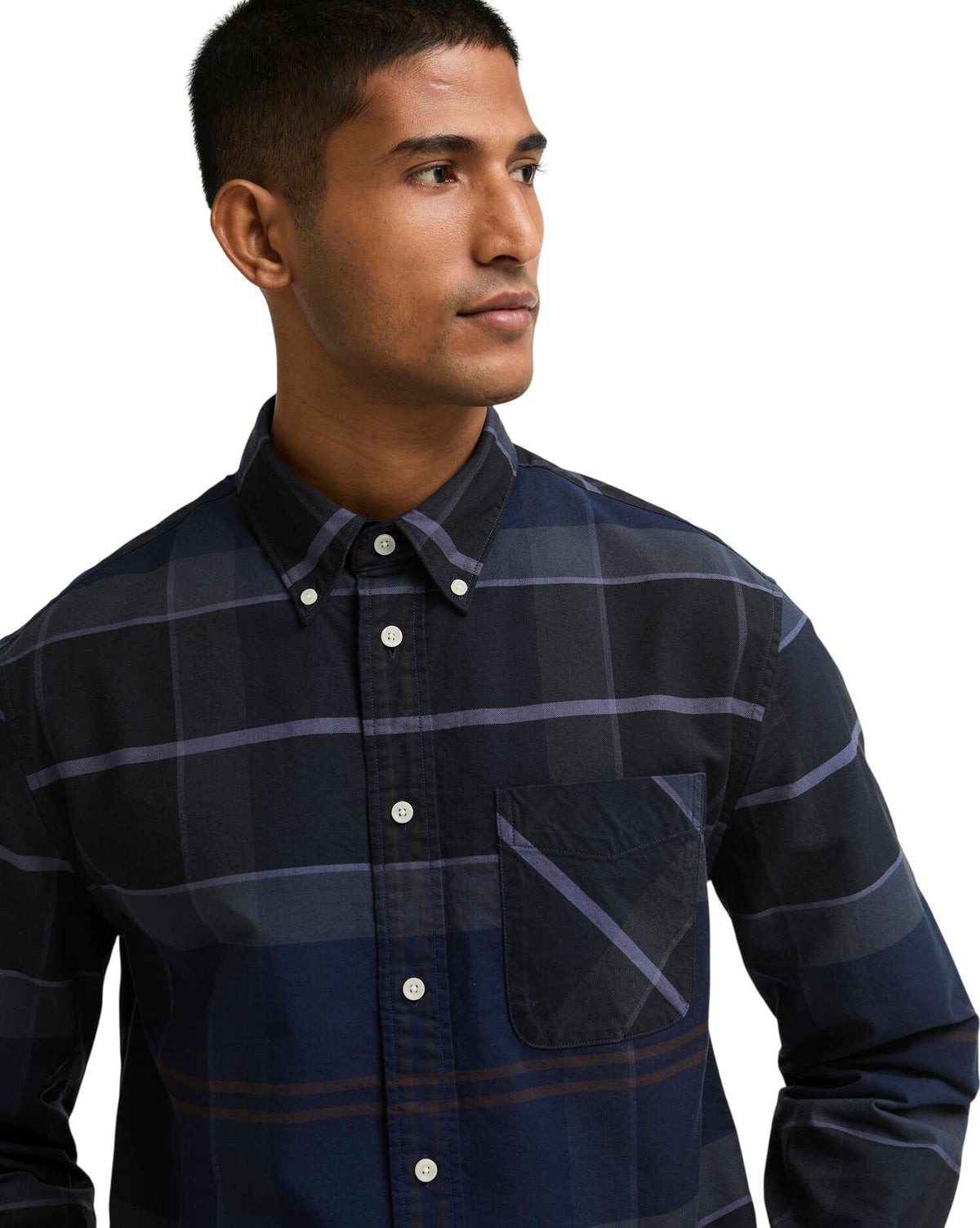 Mineral Tartan Dunoon Authentic Shirt - Men's