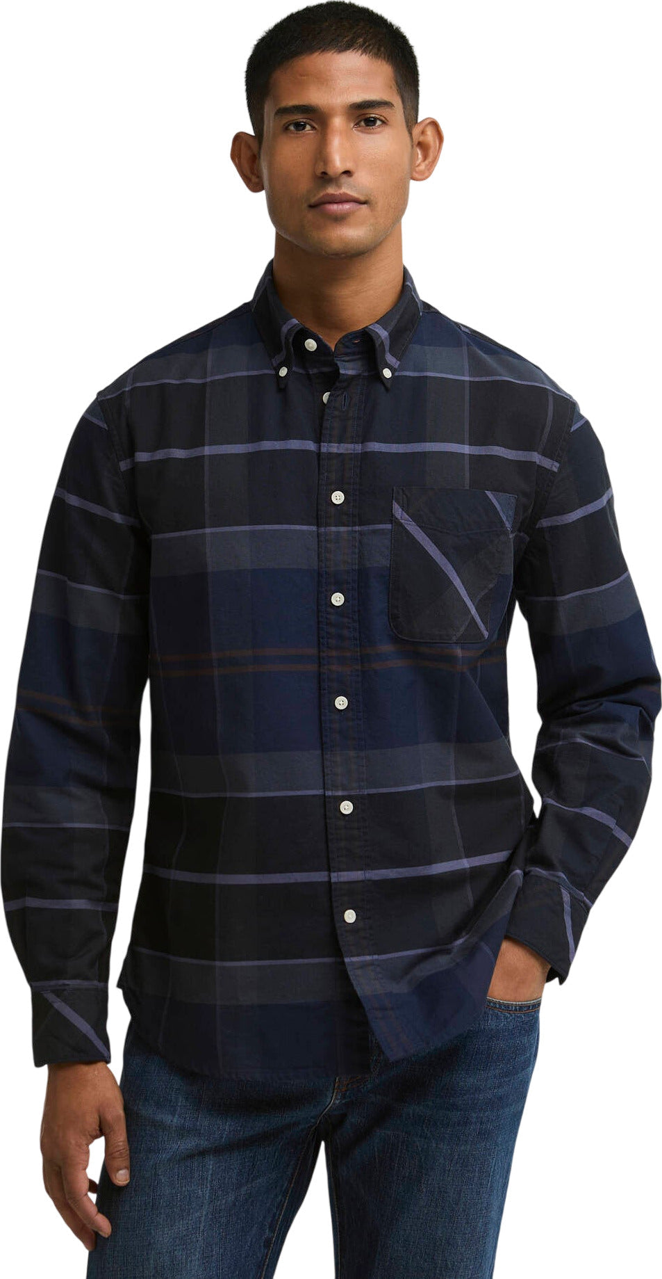 Mineral Tartan Dunoon Authentic Shirt - Men's