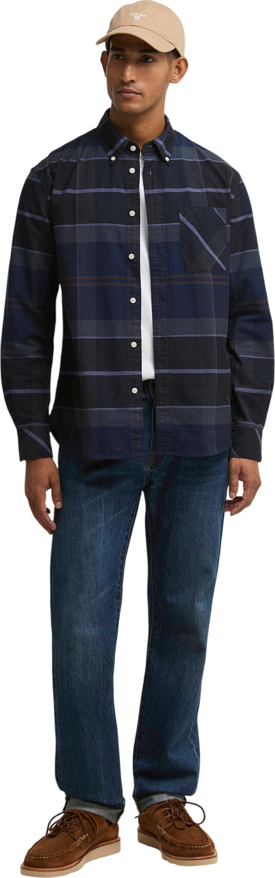 Mineral Tartan Dunoon Authentic Shirt - Men's