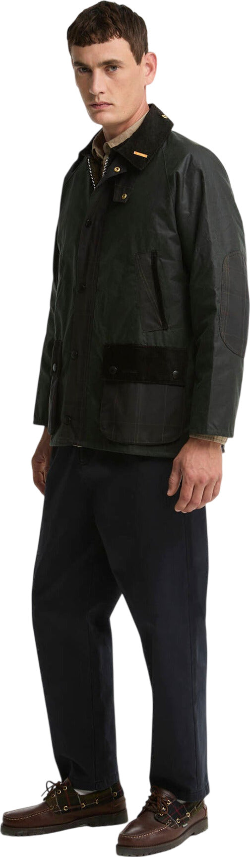 Icons Patch Bedale Wax Jacket - Men's