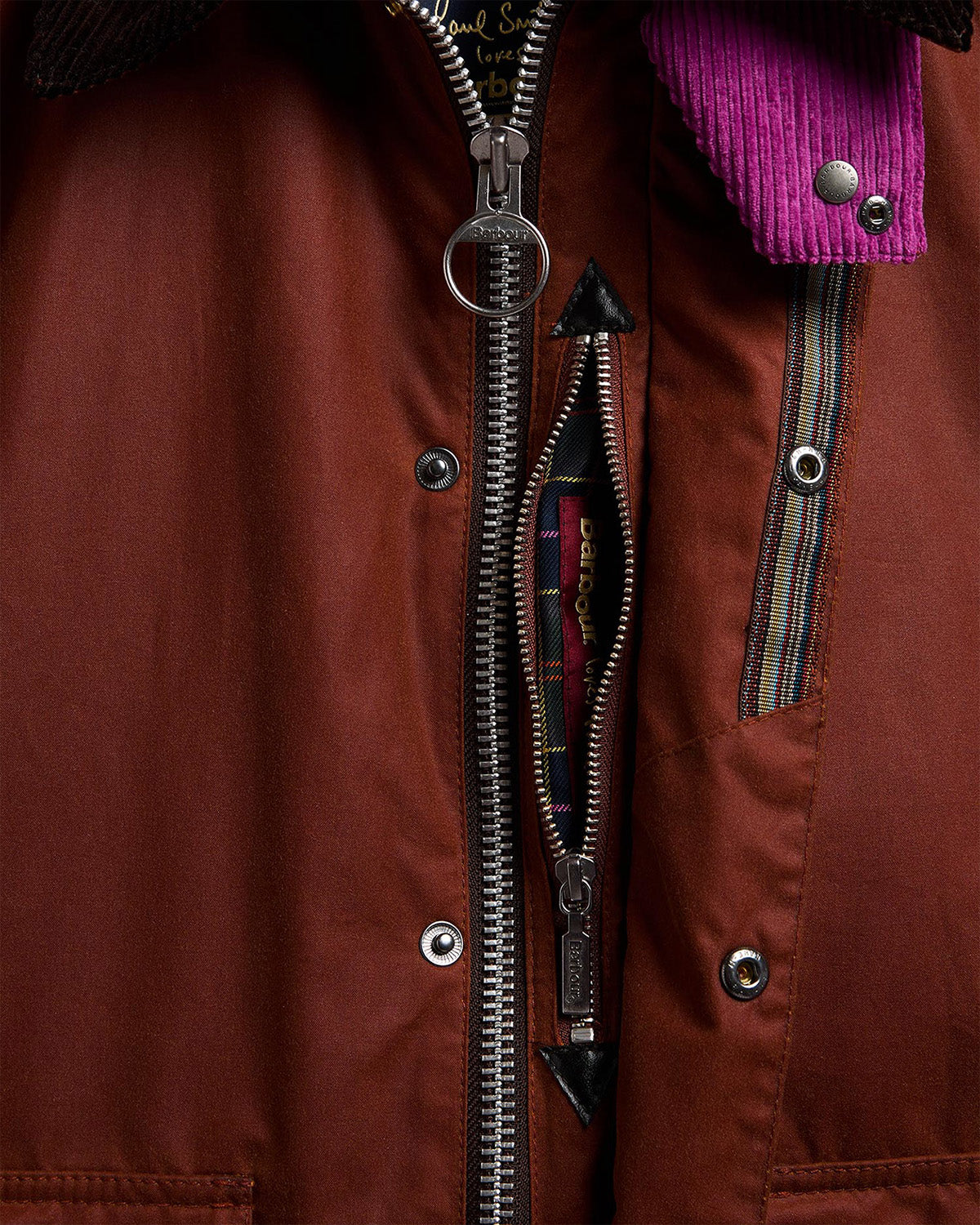 Barbour x Paul Smith Key Transport Waxed Jacket - Men's