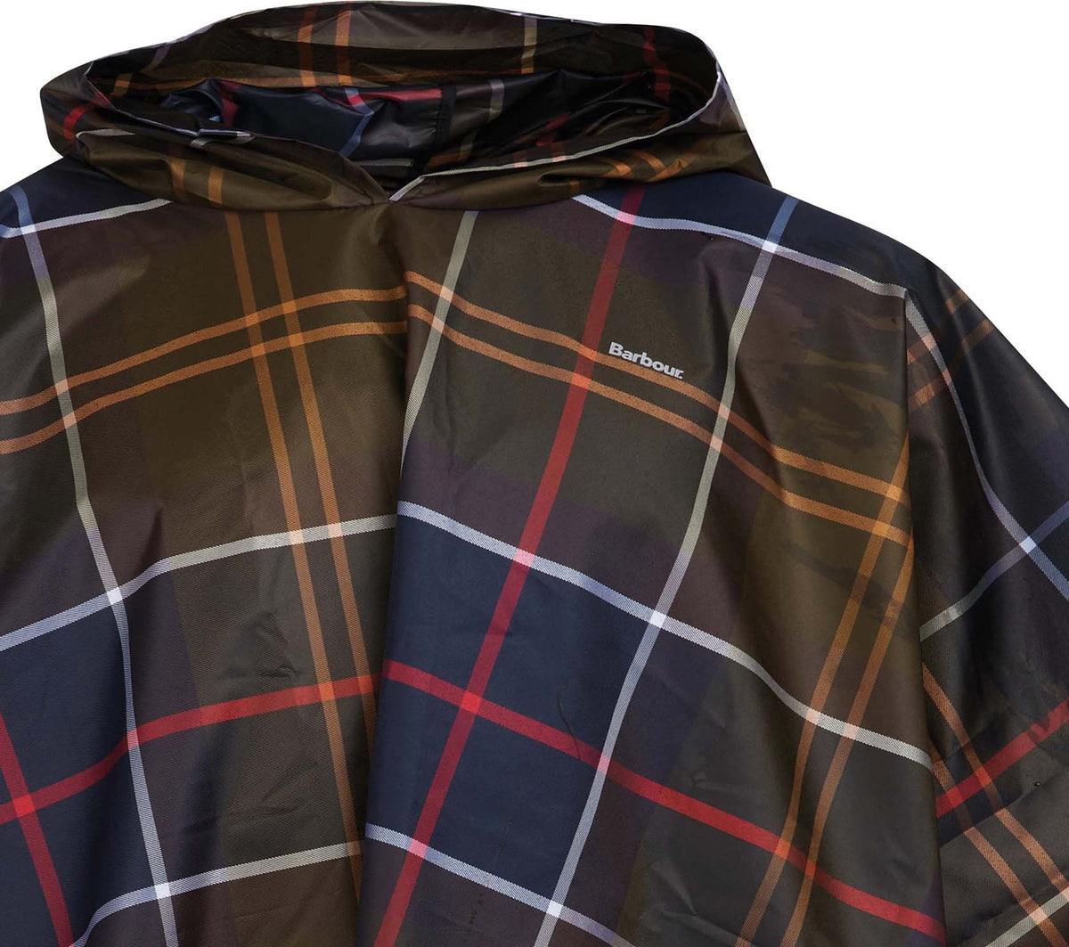 Tartan Showerproof Poncho - Unisex