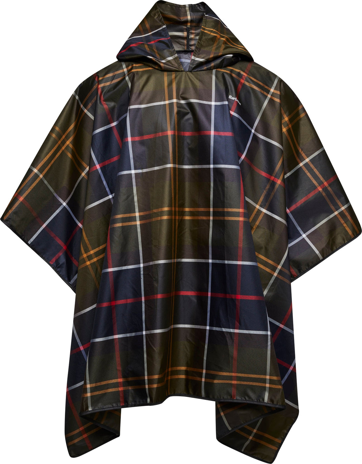 Tartan Showerproof Poncho - Unisex