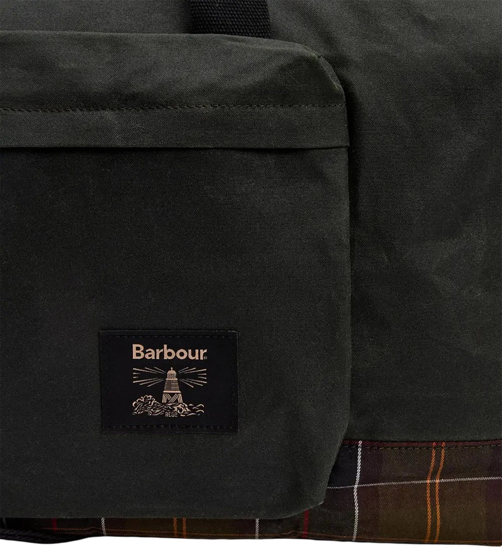 Field Waxed Holdall Bag