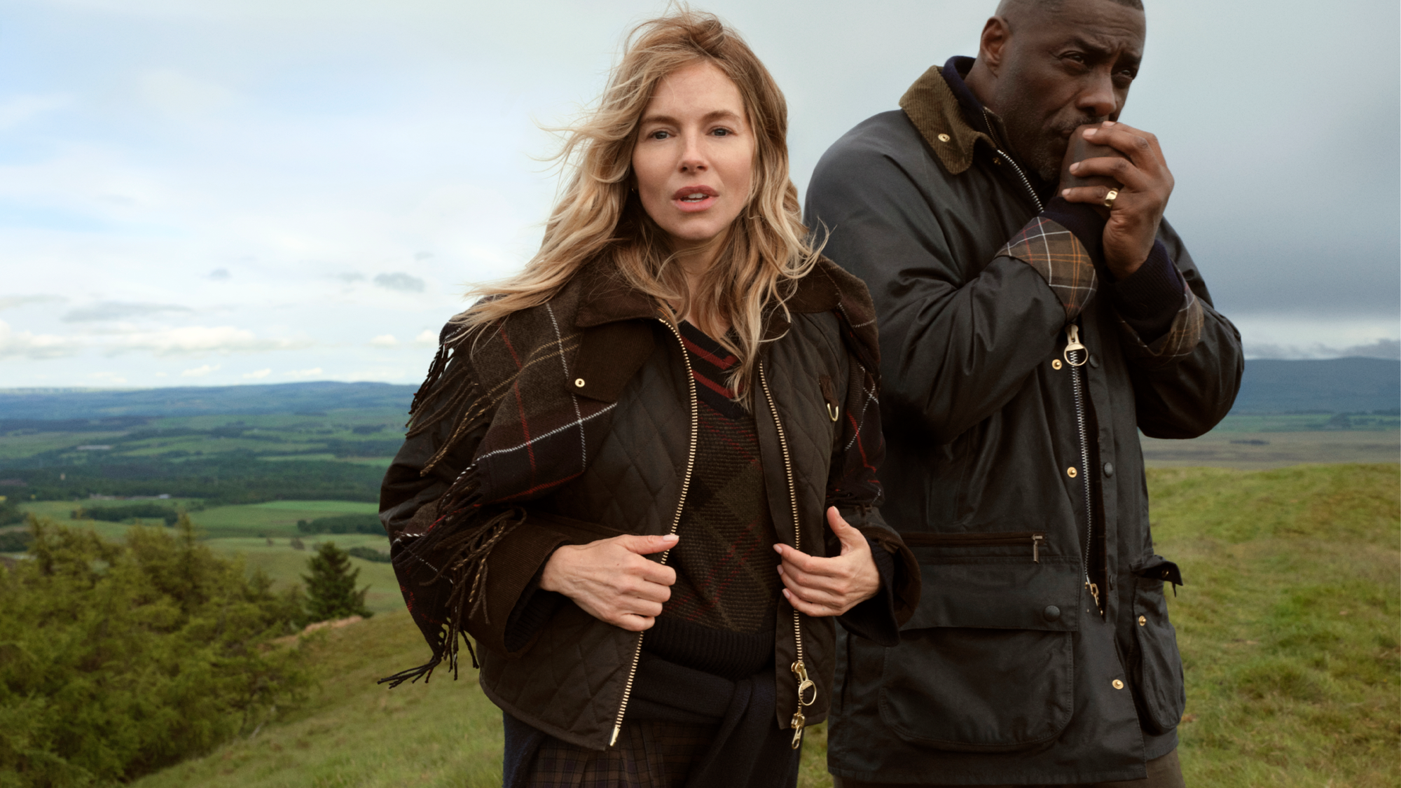 Barbour tartan campaign